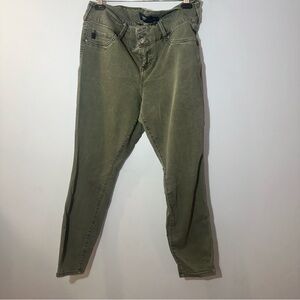 Torrid skinny jeans Plus Size 18 Olive Green